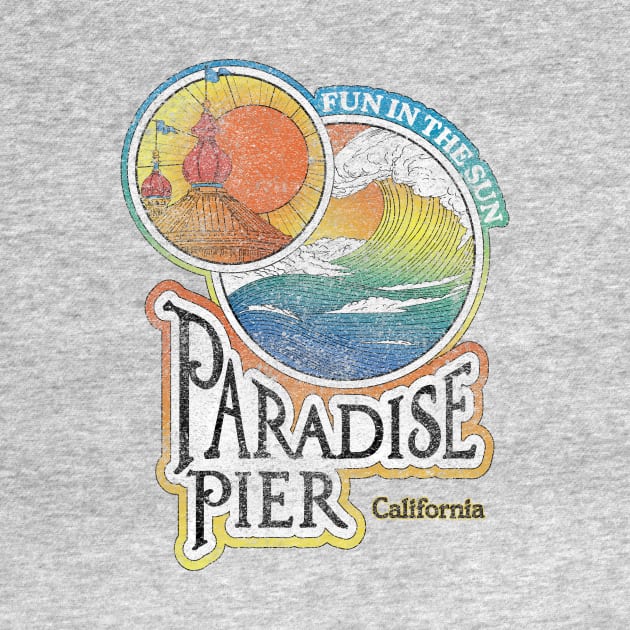 Paradise Pier Vintage Beach by Heyday Threads